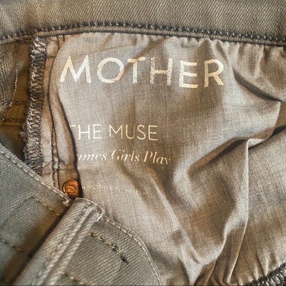 MOTHER The Muse games girls play in army green - Picture 6 of 7